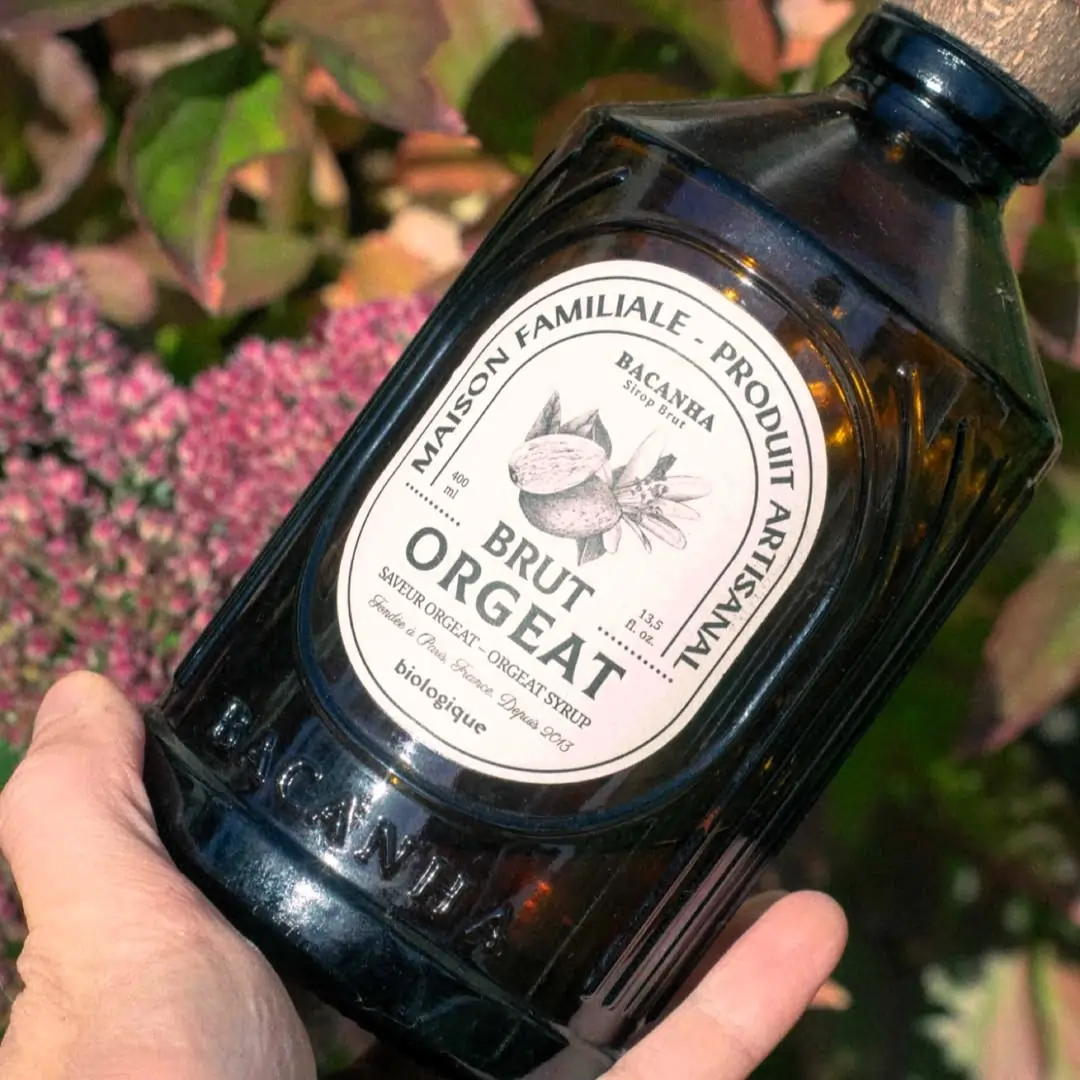Syrop Bacanha o smaku Orgeat (migdał i kwiat pomarańczy) [ORGANIC] - Image 3