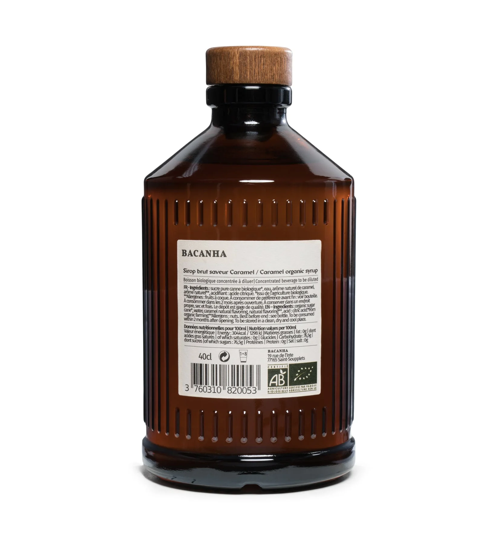 Syrop Bacanha o smaku karmelowym [ORGANIC] - Image 3