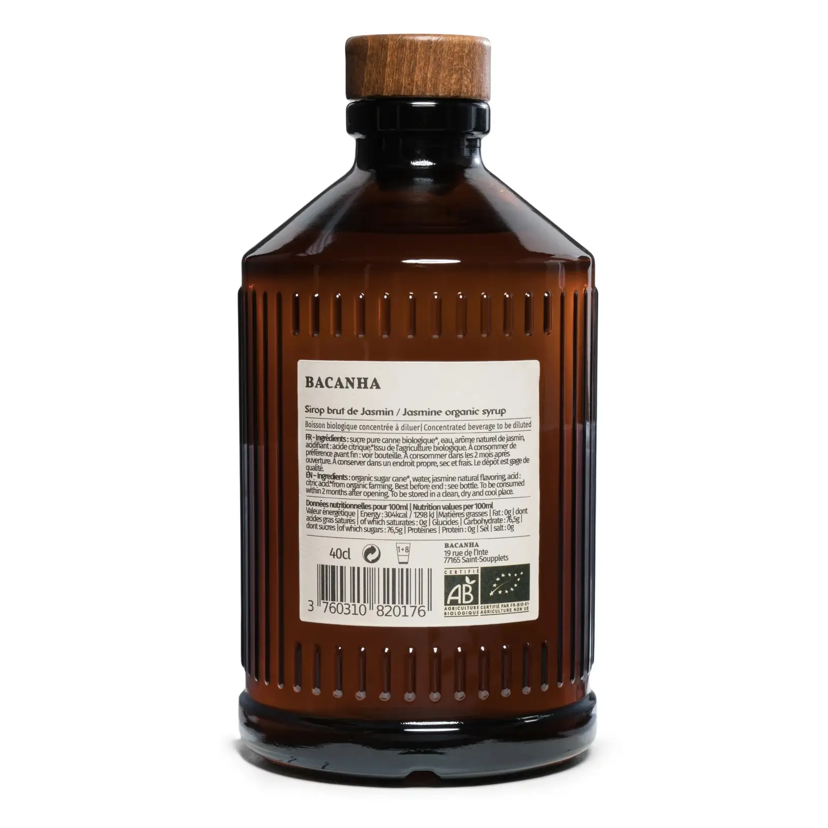 Syrop Bacanha o smaku jaśminowym [ORGANIC] - Image 3