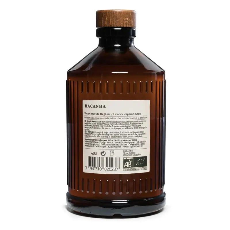 Syrop Bacanha o smaku lukrecjowym [ORGANIC] - Image 5