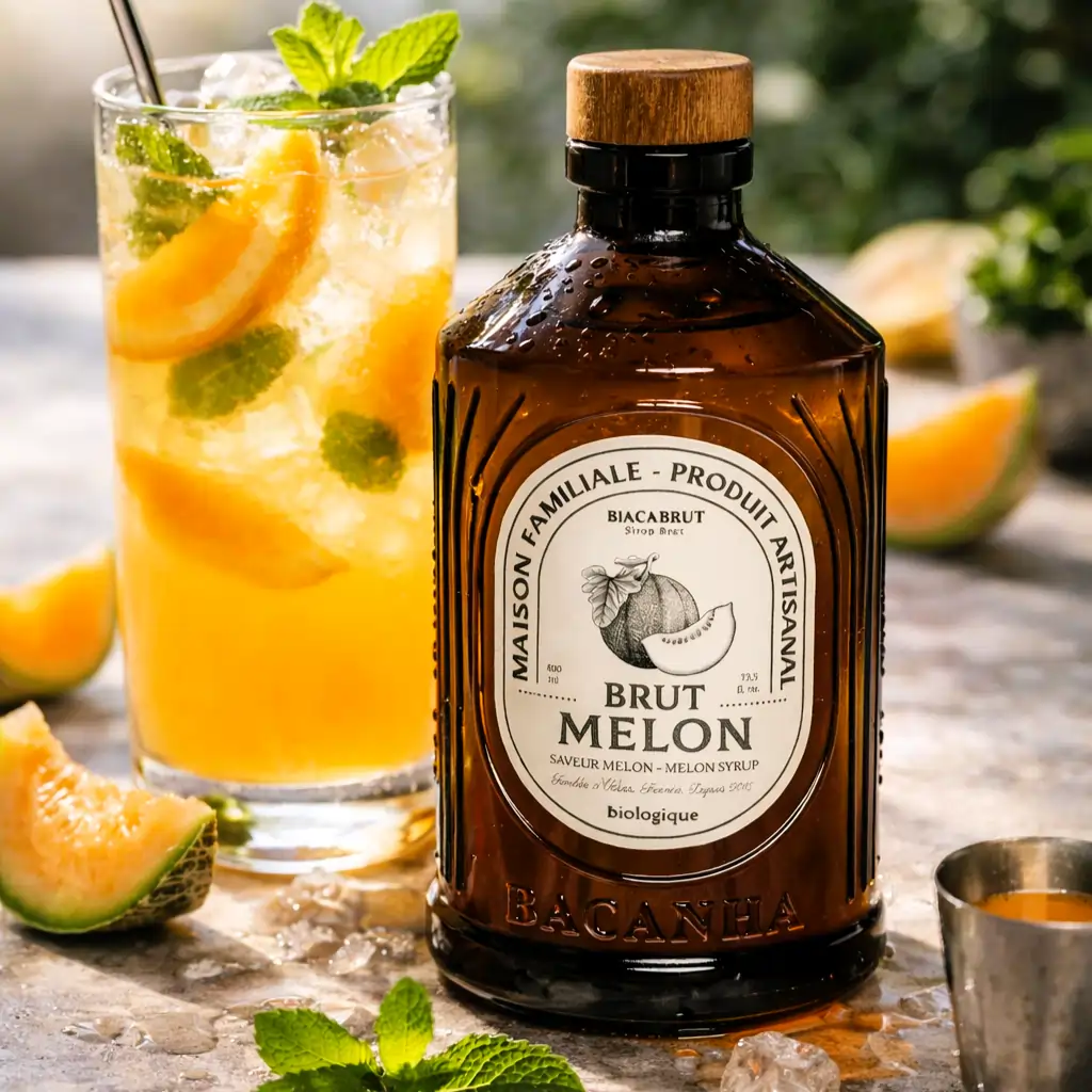 Syrop Bacanha o smaku melonowym [ORGANIC] - Image 4