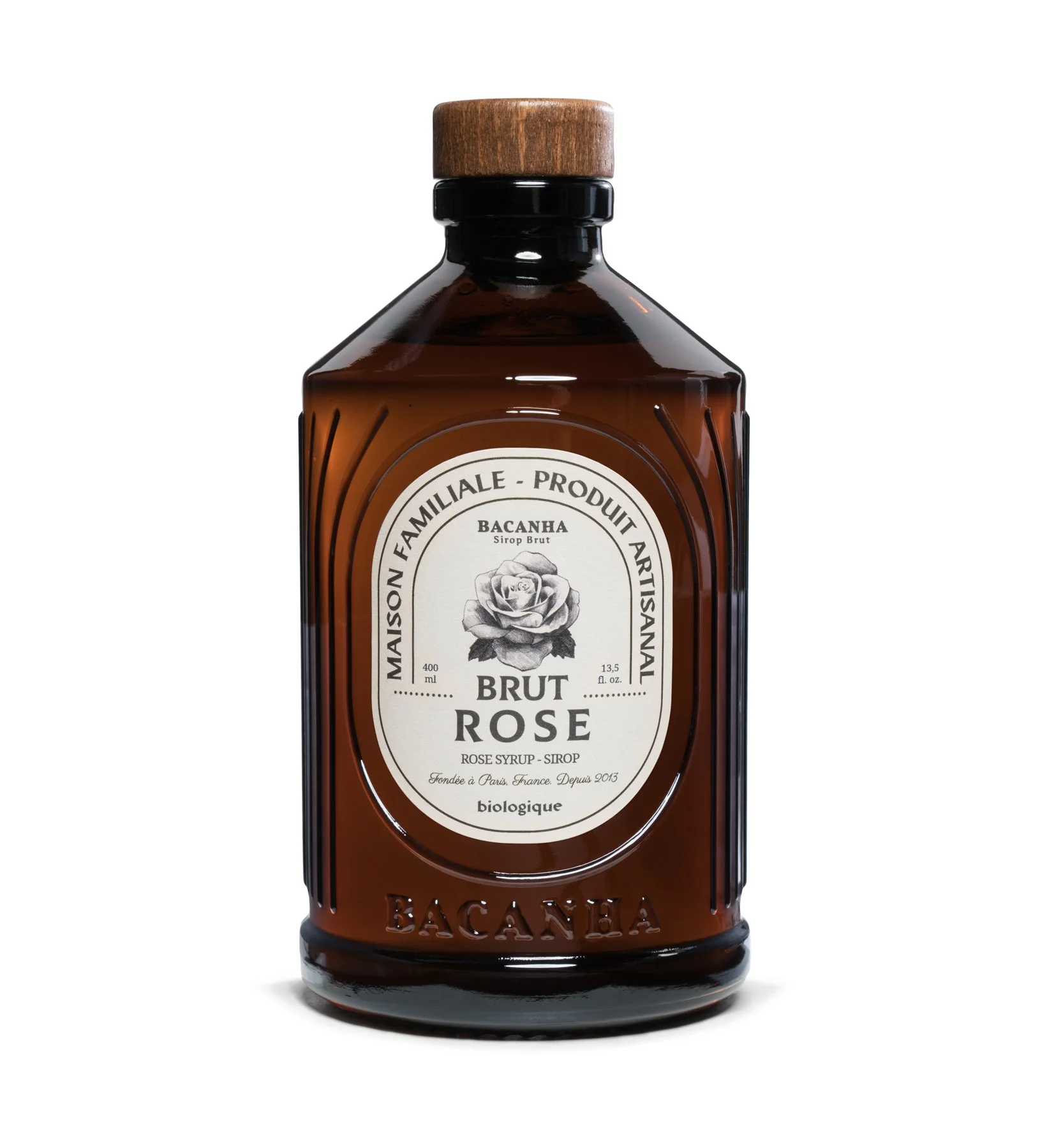Syrop Bacanha o smaku różanym [ORGANIC]