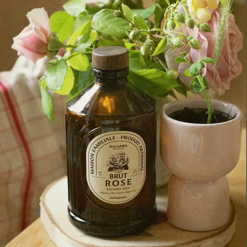 Syrop Bacanha o smaku różanym [ORGANIC] - Image 5