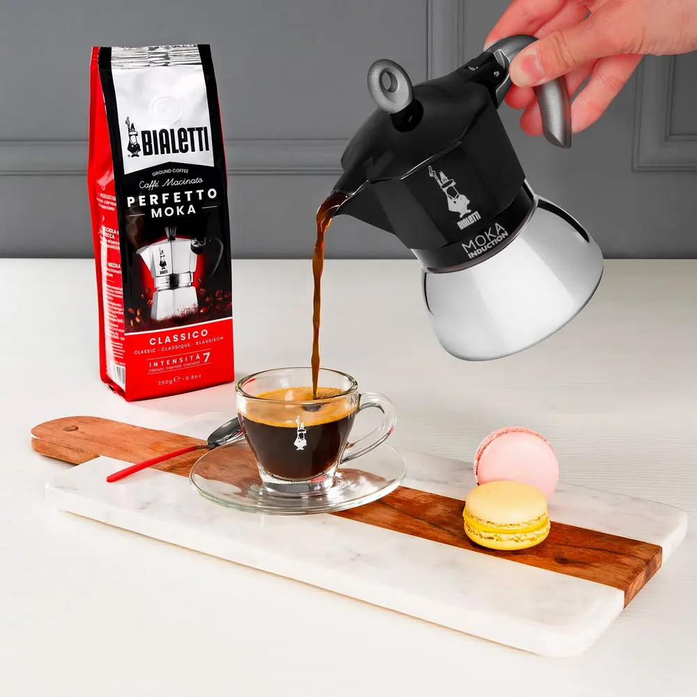 Kawiarka Bialetti New Moka Induction 4tz Czarna - Image 4