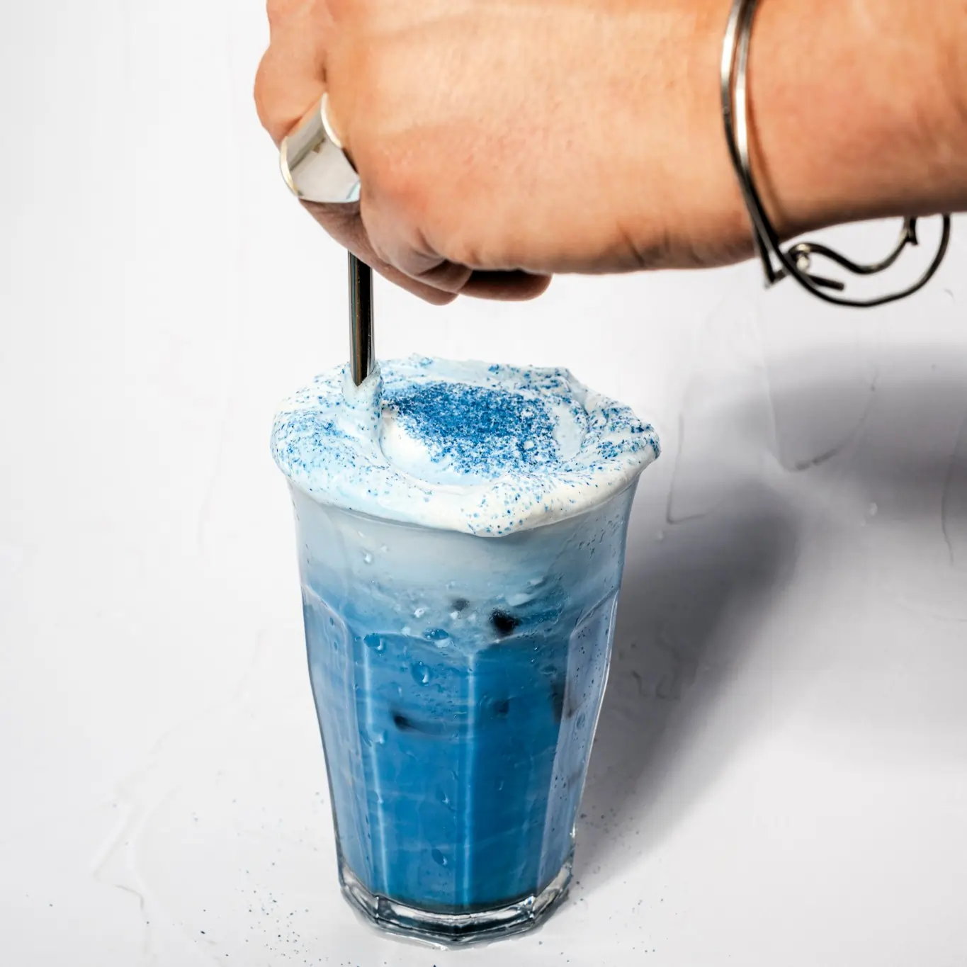 Niebieskie Latte Barista ze spiruliną i kokosem w proszku 100 g - Image 7