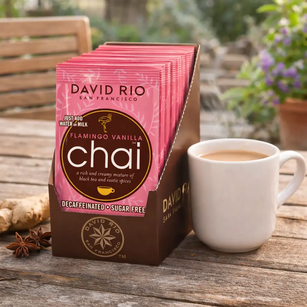 Chai David Rio Flamingo Vanilla – saszetki 12 × 18 g - Image 5