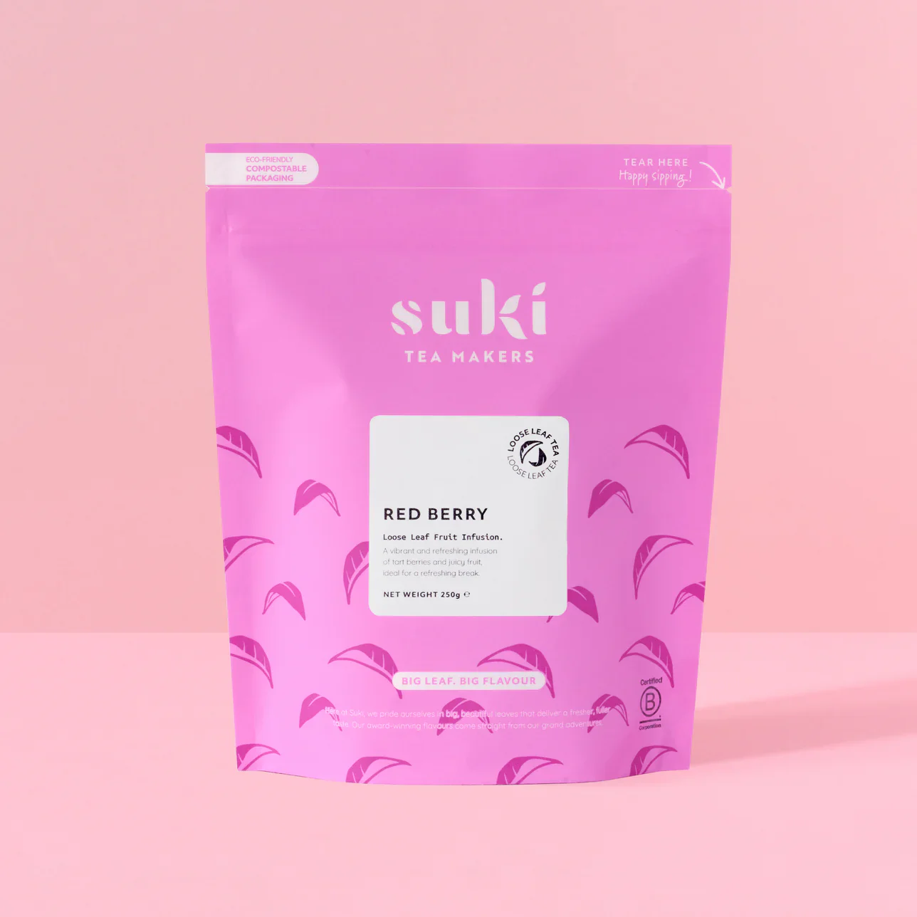 Herbata Owocowa Czerwone Owoce 500g Suki Tea - Image 4