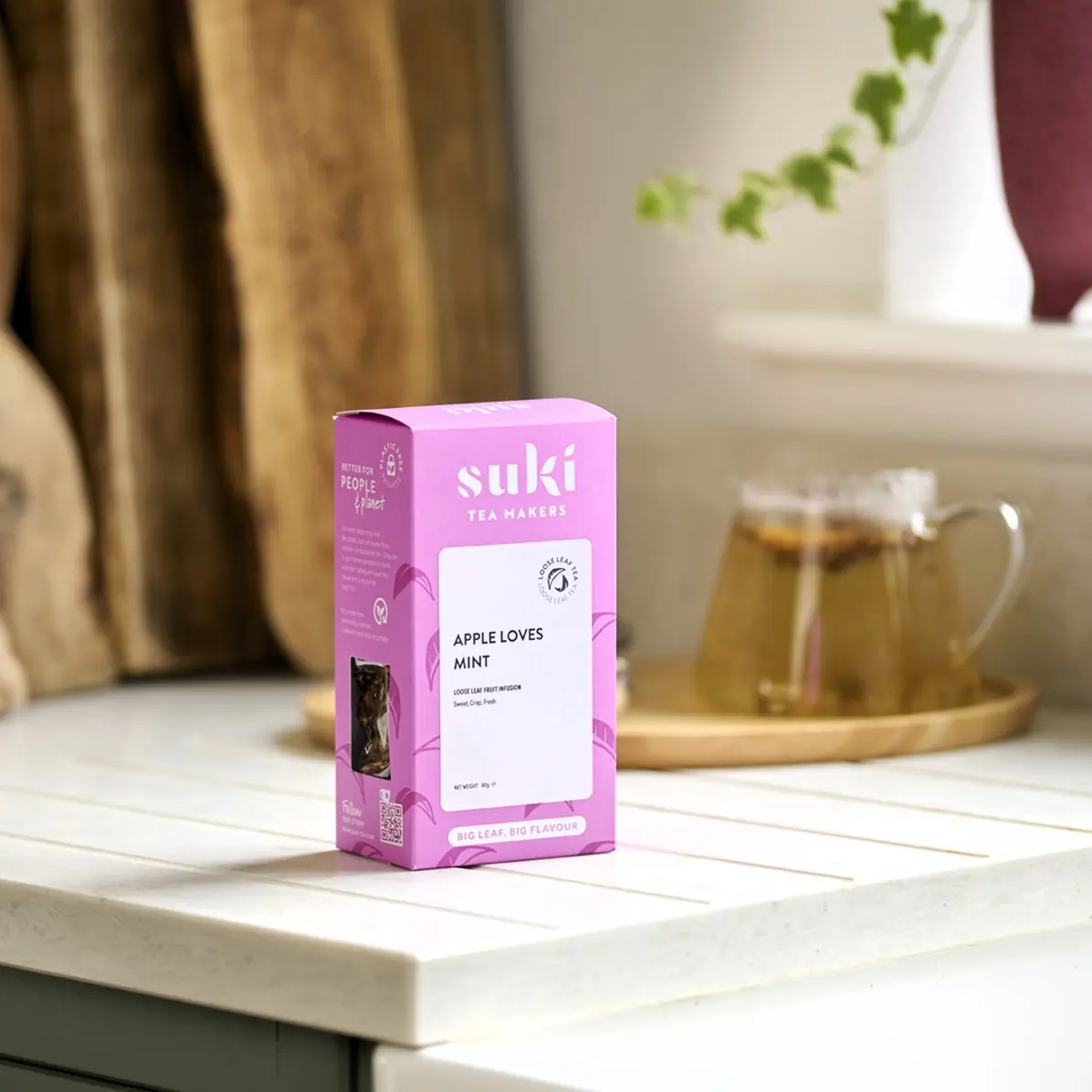Herbata Owocowa Apple Loves Mint [Jabłko-Mięta] Suki Tea - Image 4