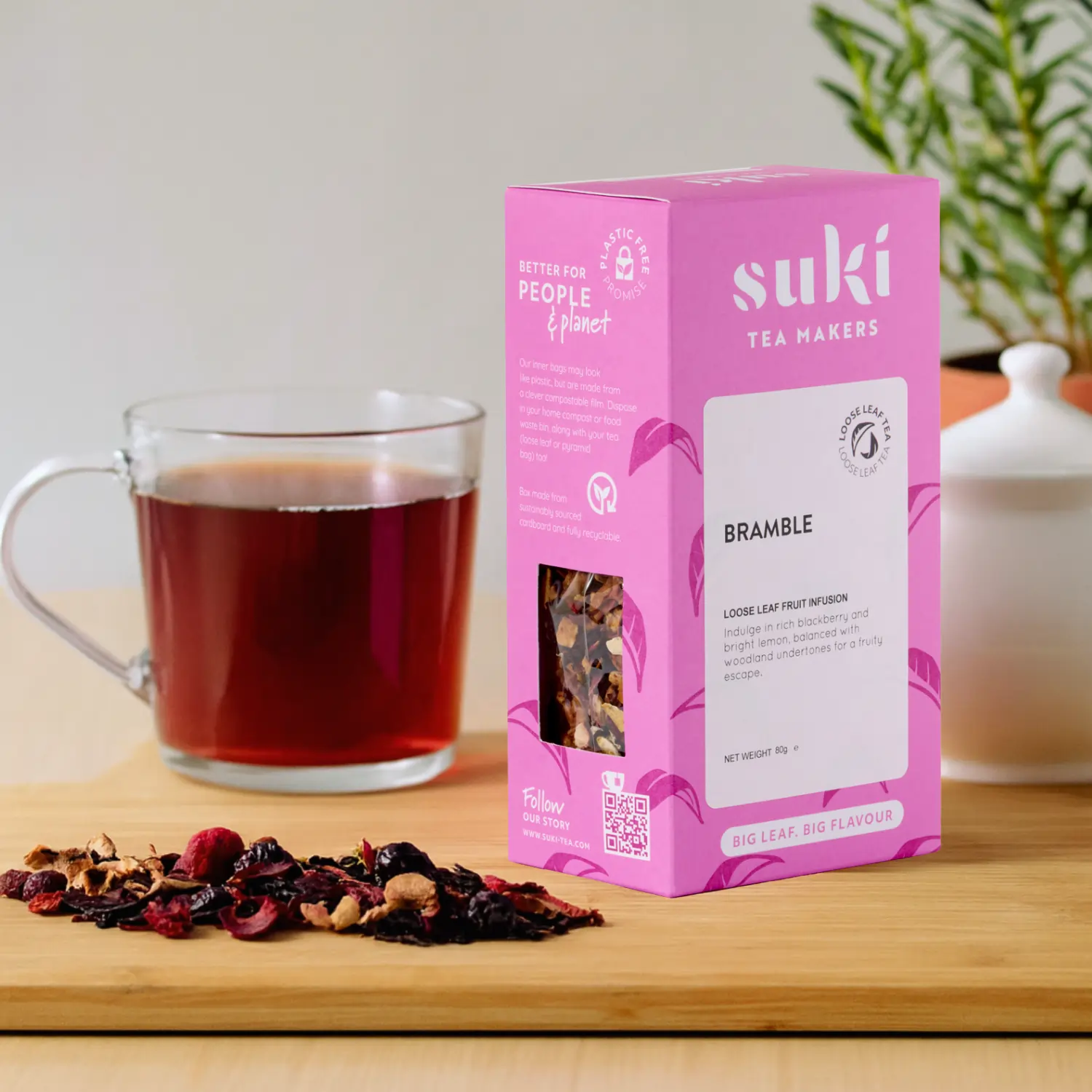 Herbata Owocowa Bramble 80g Suki Tea - Image 6