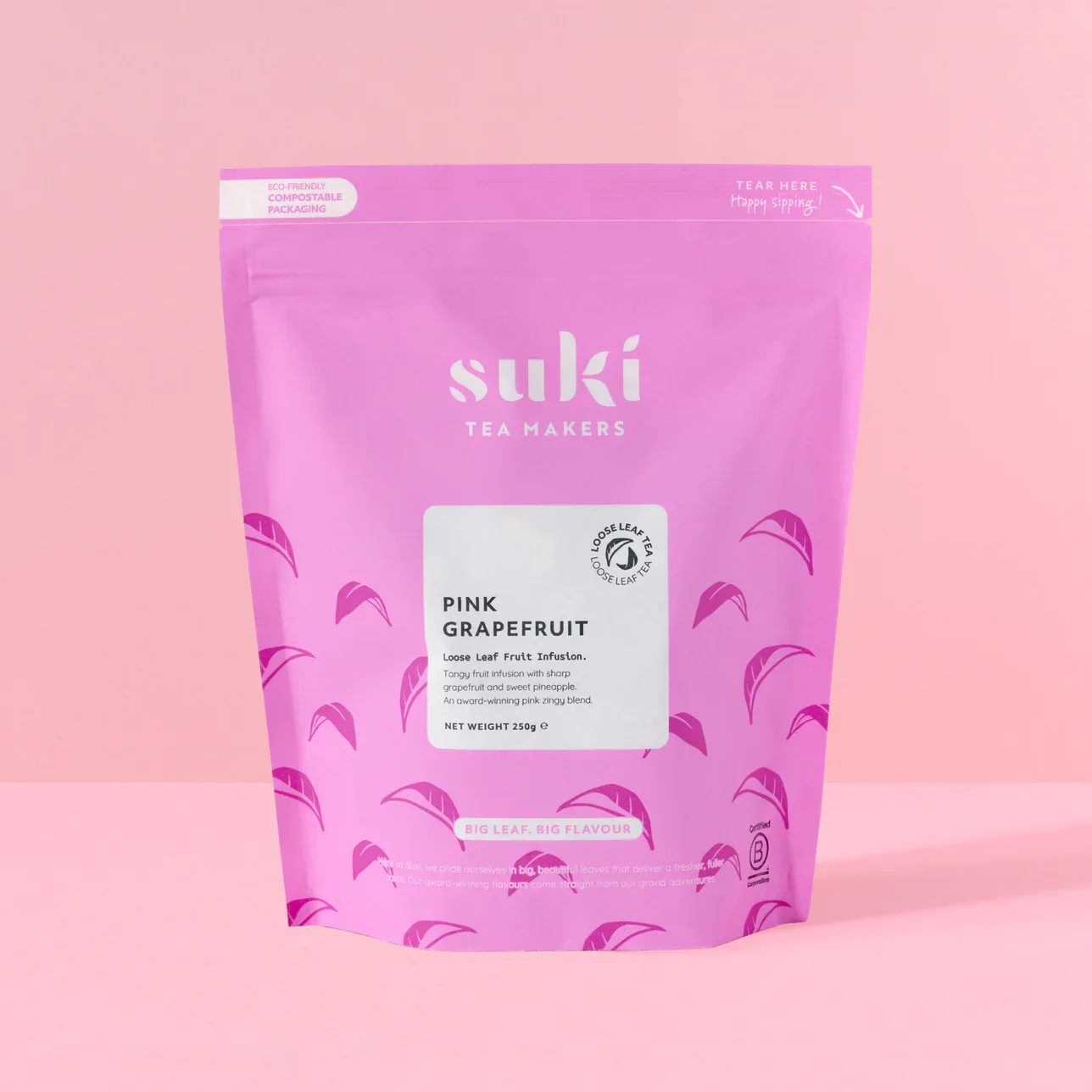 Herbata owocowa Różowy Grejpfrut 250g Suki Tea - Image 4