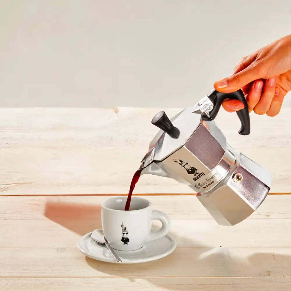 Kawiarka Bialetti Moka Express 6tz Srebrna - Image 5