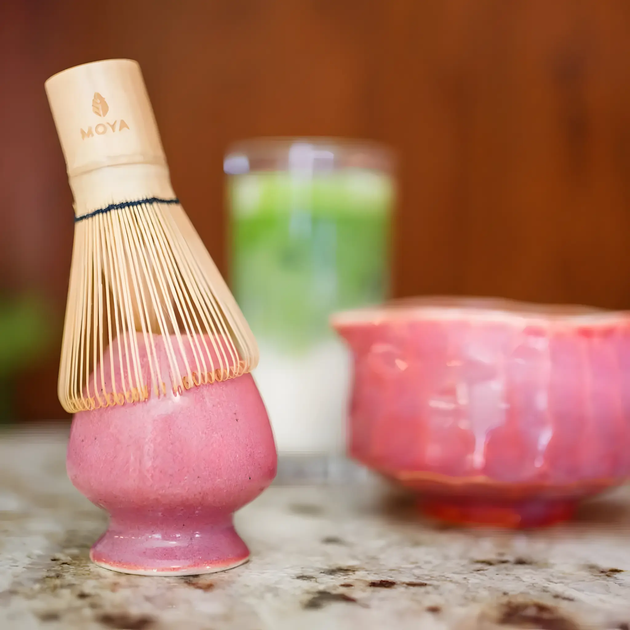 Czarka ceramiczna do matchy z dzióbkiem Matchawan Botan - Image 5