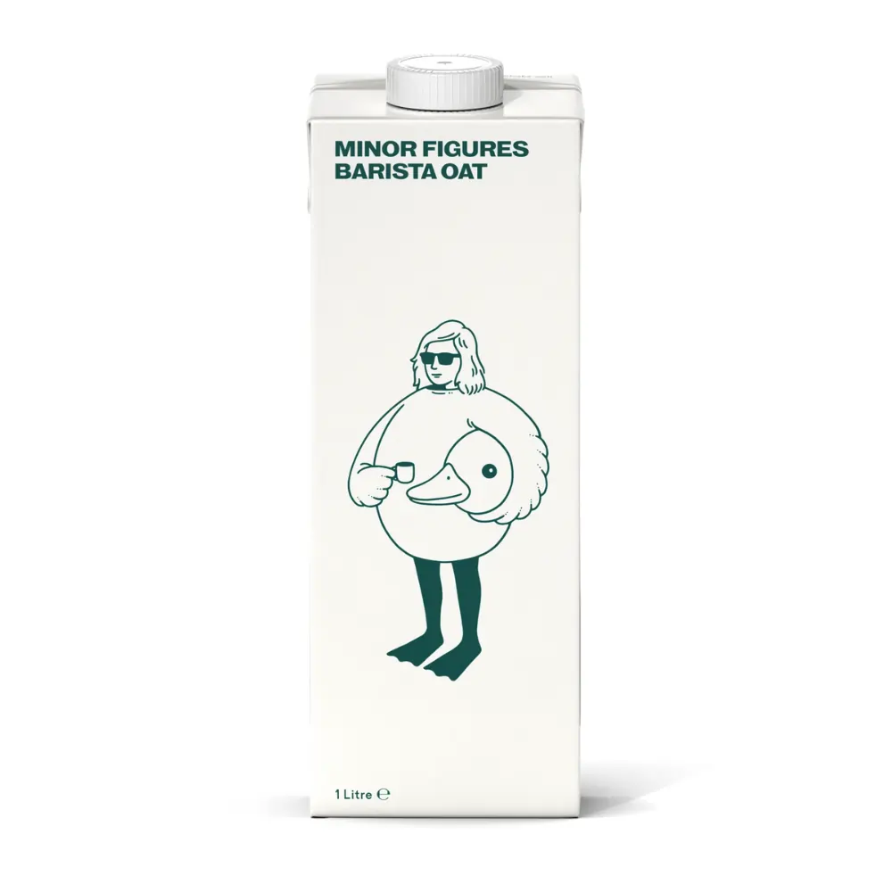 Napój Roślinny Minor Figures Barista Oat Owsiany 6 x 1L - Image 4