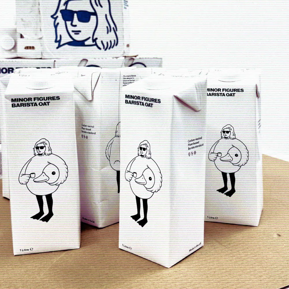 Napój Roślinny Minor Figures Barista Oat Owsiany 6 x 1L - Image 3