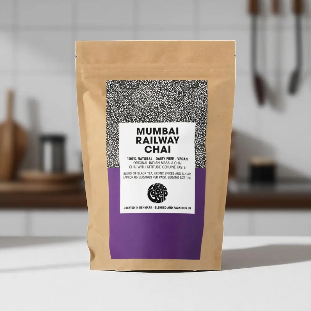 Mumbai Railway Chai - Masala Chai z Czarną Herbatą i Aromatycznymi Przyprawami 1kg - Image 3