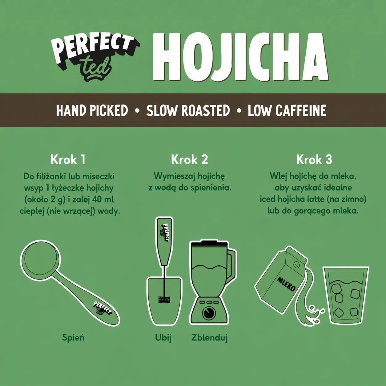 PerfectTed Hojicha w proszku 100 g - Image 6