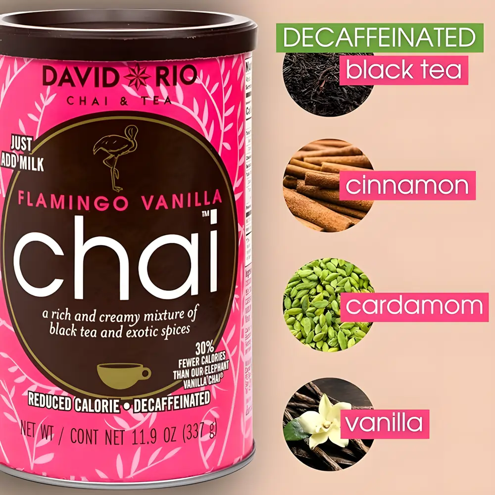 Przyprawa Chai Flamingo Vanilla David Rio 337 g - Image 3